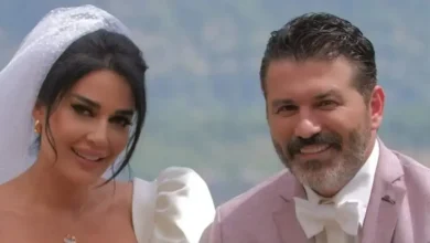 زواج سيرين عبد النور يثير تفاعل الجمهور وغضب ابن يزن السيد