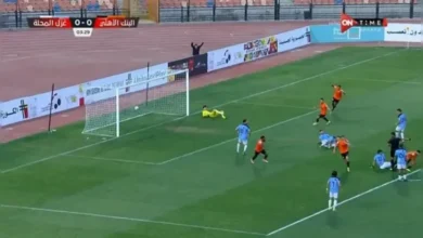 موعد مباراة الأهلي وغزل المحلة