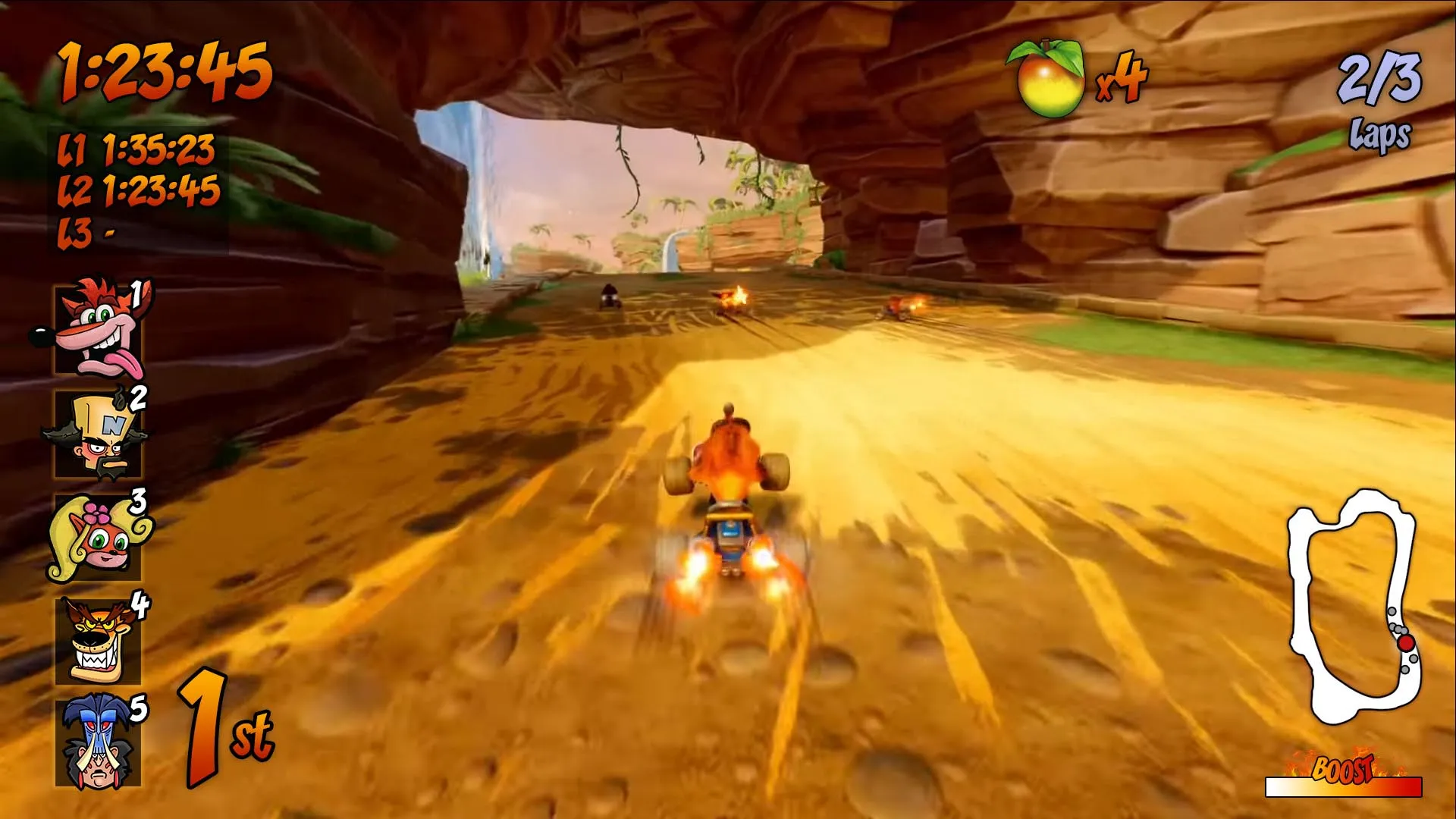 كراش تيم رايسنغ نايترو فيولد: عودة الأسطورة إلى مضمار السباق 4 crash team racing