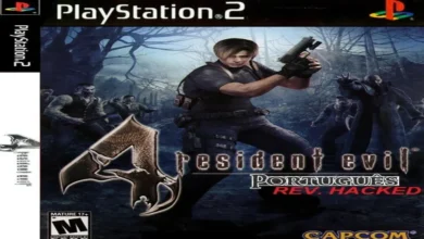 لعبة Resident Evil 4 علي بلاستيشن 2