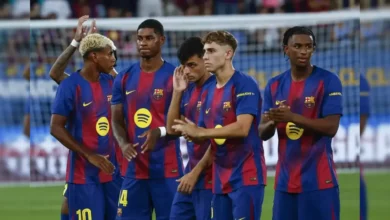 مباراة ريال أوفييدو ضد برشلونة
