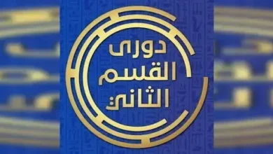 جدول ترتيب دوري القسم الثالث