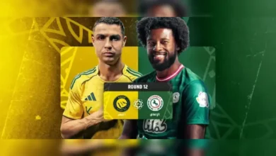 موعد مباراة الاتفاق ضد النصر - الجولة 12 من دوري روشن السعودي 2025/2026