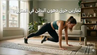 تمارين حرق دهون البطن في المنزل: دليلك العلمي لنحت الخصر وإذابة الدهون العنيدة في 2026