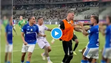 بالفيديو طُرد 23 لاعباً بعد شجار جماعي فى مبارة «كروزيرو» على «أتليتيكو مينيرو»