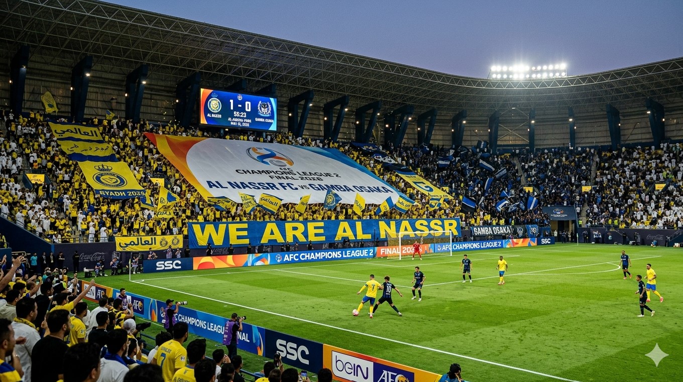 صراع العمالقة.. كيف يخطط النصر لترويض غامبا أوساكا وتتويج تاريخي؟