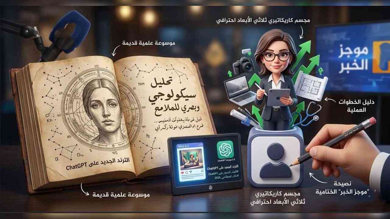 الترند الجديد على ChatGPT لعام 2026: ثورة "المخطوطات الأثرية" والمجسمات الكاريكاتيرية التي اجتاحت العالم